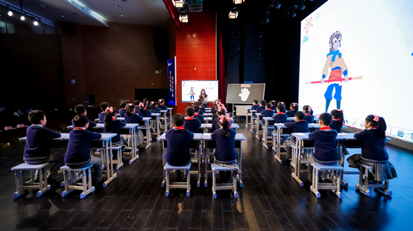 龙8国际：“阳光心育”护航成长渝北区新增7个示范心理辅导室(图2)