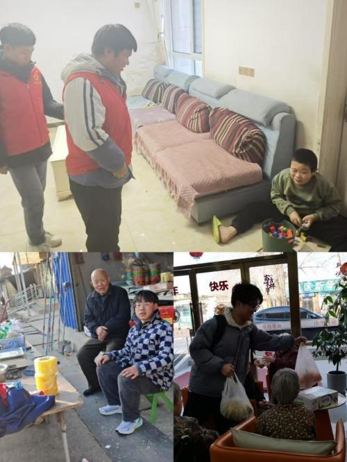 龙8国际：心向阳光情暖寒冬河北轨道学院寒假社会心理服务实践活动(图3)