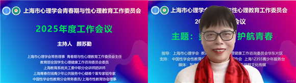 深耕心育强根基赓续奋进启新章——上海市心理学会青春期与性心理教育工作委员会2025年度工作会议(图2)