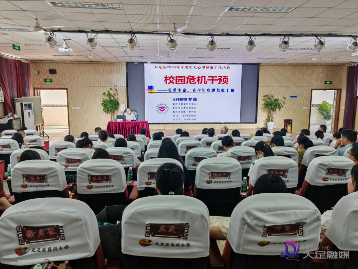 大足区2024年未成年人心理健康辅导工作培训会举行(图2)