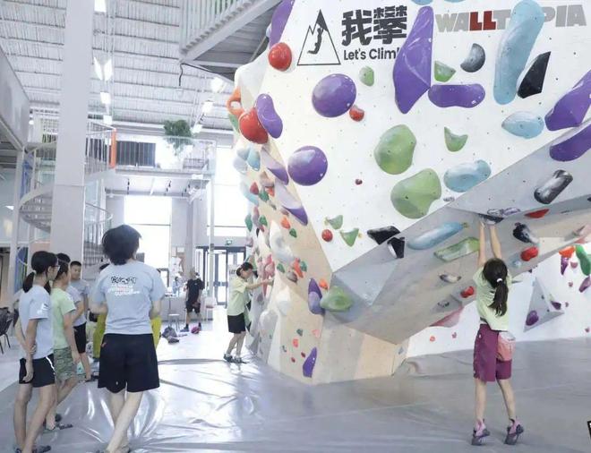 龙8国际：50万岩友掀起攀岩热潮谁吃到了红利？(图5)