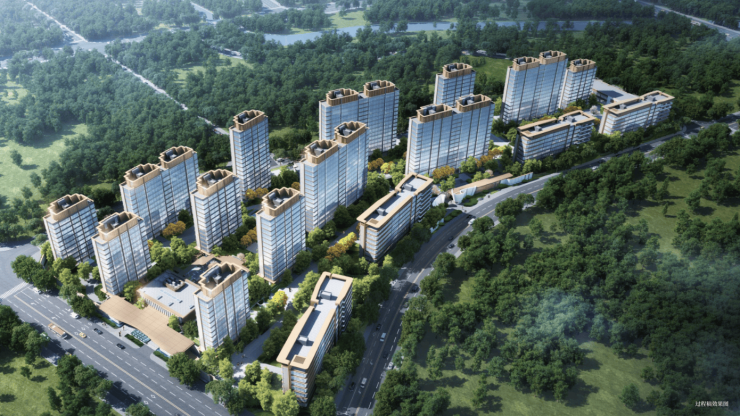 龙8国际：中央公园琥珀星樾湾【合肥最值得买的楼盘合肥实景现房-新房】(图4)